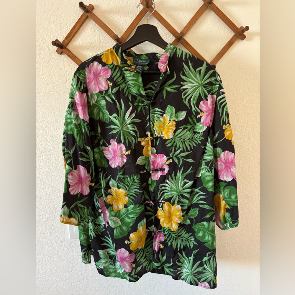 Ralph Lauren Floral Linen Shirt